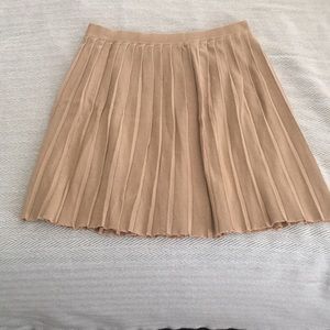 J Crew Pleaded Skirt